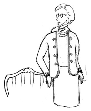 La tia María Belén